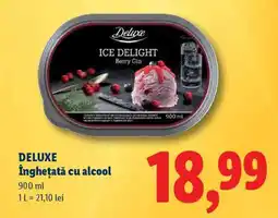 Lidl DELUXE Înghețată cu alcool Ofertă