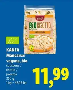 Lidl KANIA Mâncăruri vegane, bio Ofertă