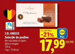 Lidl J.D. GROSS Selecție de praline Ofertă