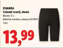 Lidl ESMARA Colanți scurți, damă Ofertă