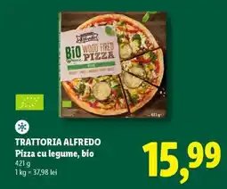 Lidl Trattoria Alfredo Pizza cu legume, bio Ofertă