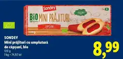 Lidl Sondey Mini prăjituri cu umplutură de căpșuni, bio Ofertă