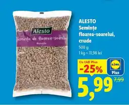 Lidl ALESTO Semințe floarea-soarelui, crude Ofertă