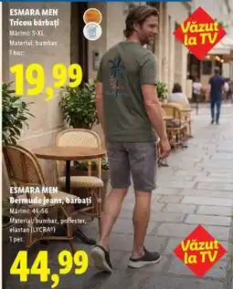 Lidl ESMARA MEN Tricou bărbați Ofertă