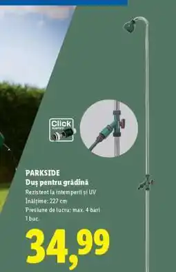 Lidl PARKSIDE Duș pentru grădină Ofertă