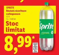 Lidl Sprite Ofertă