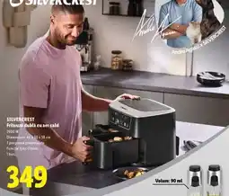 Lidl SILVERCREST Friteuza dublă cu aer cald Ofertă