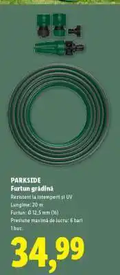 Lidl PARKSIDE Furtun grădină Ofertă
