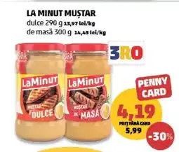 Penny LA MINUT Muștar Ofertă