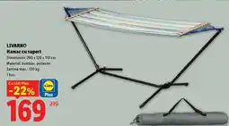 Lidl LIVARNO Hamac cu suport Ofertă