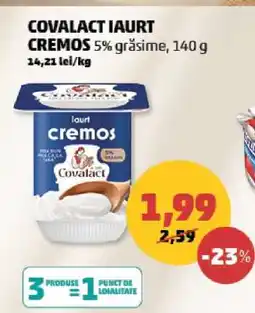 Penny COVALACT IAURT CREMOS 5% grăsime Ofertă