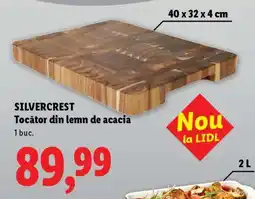Lidl SILVERCREST Tocător din lemn de acacia Ofertă