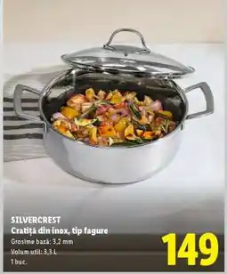Lidl SILVERCREST Cratiță din inox, tip fagure Ofertă
