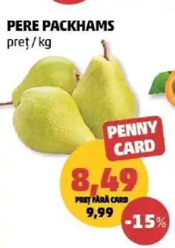 Penny Pere Packhams Ofertă