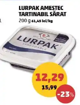 Penny Lurpak Amestec Tartinabil Sărat Ofertă