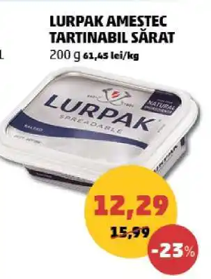 Penny Lurpak Amestec Tartinabil Sărat Ofertă
