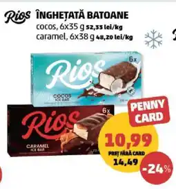 Penny Înghețată batoane Rios Ofertă