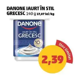 Penny DANONE Iaurt în stil grecesc Ofertă