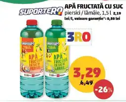 Penny Apă Fructată Cu Suc Ofertă