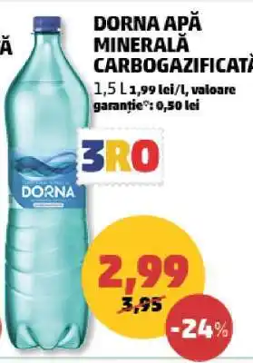 Penny Dorna Apă Minerală Carbogazificată Ofertă