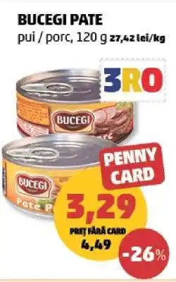 Penny BUCEGI Pate Ofertă