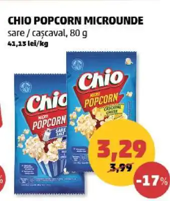 Penny CHIO Popcorn microunde Ofertă