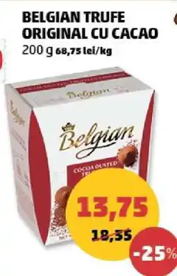 Penny BELGIAN TRUFE ORIGINAL CU CACAO Ofertă