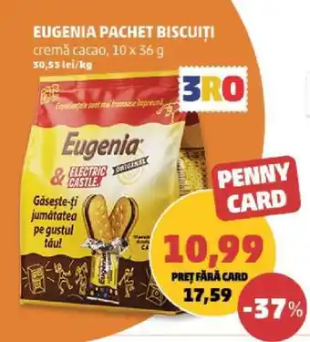 Penny EUGENIA PACHET BISCUIȚI Ofertă