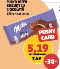 Penny Milka Jaffa Biscuiți cu Ciocolată Ofertă