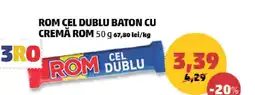 Penny ROM Cel Dublu Baton cu Cremă Rom Ofertă