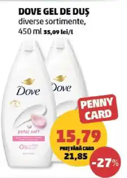 Penny DOVE Gel de duș Ofertă