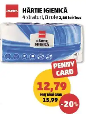 Penny Hârtie igienică Ofertă