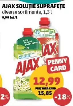 Penny AJAX Soluție Suprafețe Ofertă