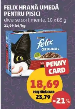 Penny Felix hrană umedă pentru pisici Ofertă