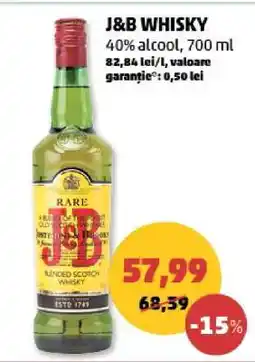 Penny J&B Whisky Ofertă