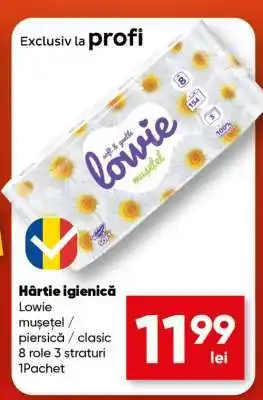 PROFI Hârtie igienică Lowie Ofertă