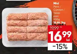 PROFI Mici Peris/Comtim/Teldo porc 900g Ofertă
