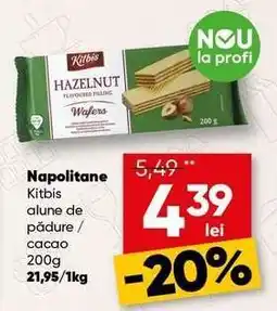 PROFI Napolitane Kitbis Ofertă