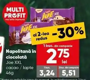 PROFI Napolitană în ciocolată Joe XXL Ofertă