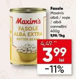 PROFI Fasole Maxim's Ofertă