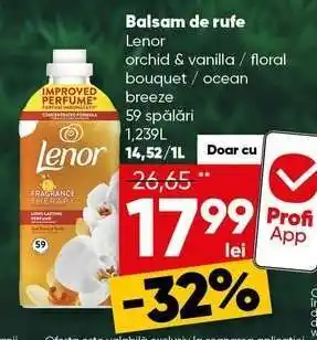 PROFI Balsam de rufe, Lenor Ofertă