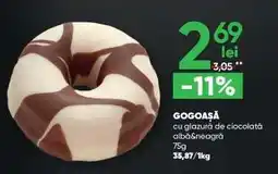PROFI Gogoasă cu glazură de ciocolată albă și neagră Ofertă