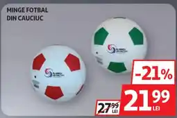 Auchan MINGE FOTBAL DIN CAUCIUC Ofertă