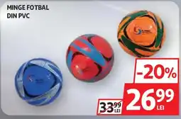 Auchan MINGE FOTBAL DIN PVC Ofertă