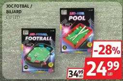 Auchan JOC FOTBAL/ BILIARD Ofertă