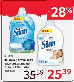 Selgros Silan Balsam pentru rufe Ofertă