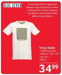 Selgros Tricou băieți Ofertă