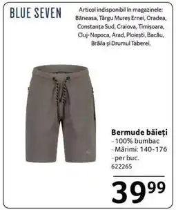 Selgros Bermude băieți Ofertă