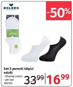 Selgros Set 3 perechi tălpici adulți Ofertă