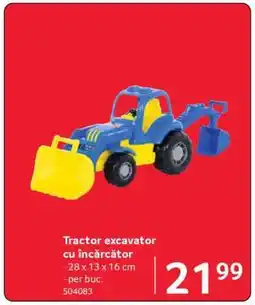 Selgros Tractor excavator cu încărcător Ofertă
